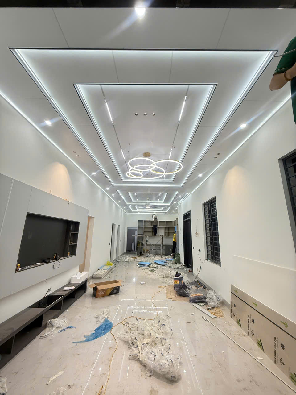 công trình trần nhôm tổ ong tại Thạch Thất- Hà Tĩnh